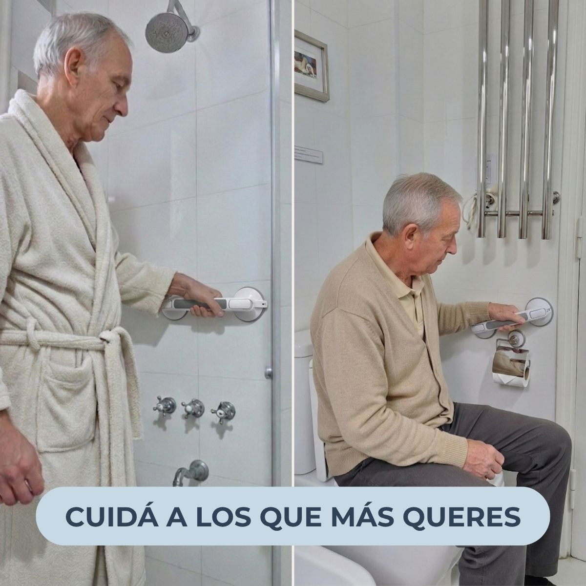 Manija P/Baño Anti Caídas Buteco - Agarre Seguro y Firme