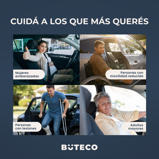 Manija De Asistencia Para Auto Para Adulto Mayor - Movilidad Reducida